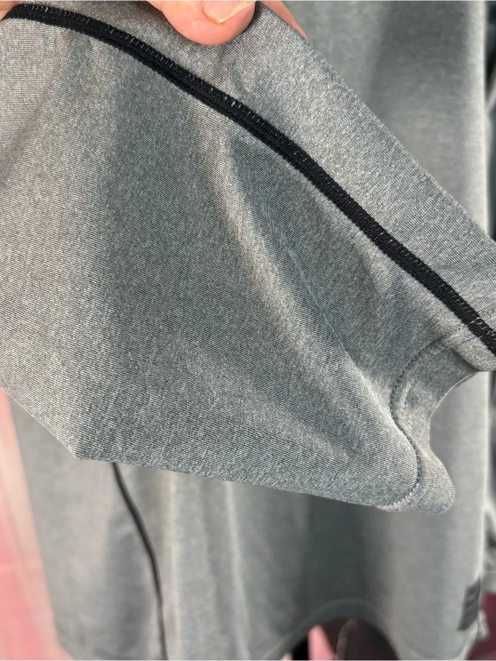 Nike Pro Light Gray Dri-FIT Performance Tee M
